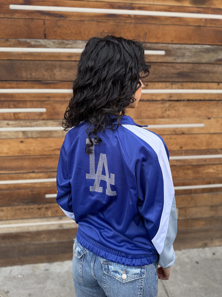 G-III LA Dodgers Women's GIII #1 Fan Royal Track Jacket