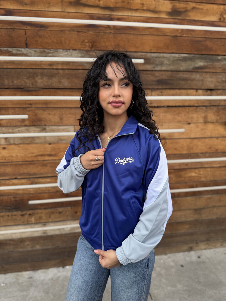 G-III LA Dodgers Women's GIII #1 Fan Royal Track Jacket