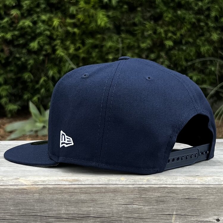 New Era LA Navy White Back to Back World Series Champs Circle 950 Snapback