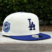 New Era LA Ivory/Royal Back to Back World Series Champs Circle 950 Snapback