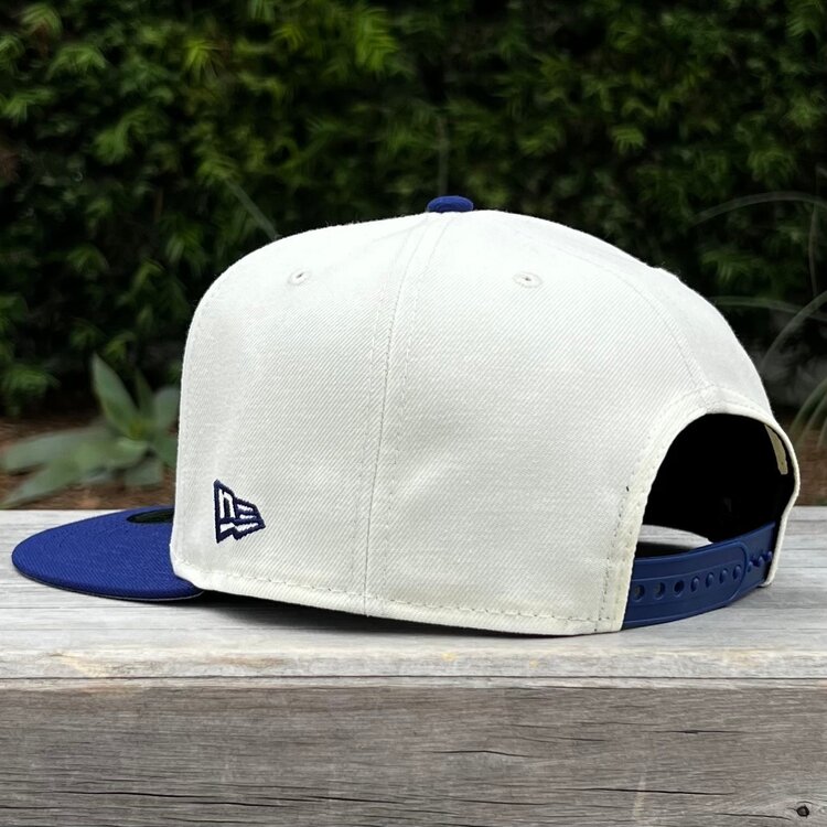 New Era LA Ivory/Royal Back to Back World Series Champs Circle 950 Snapback