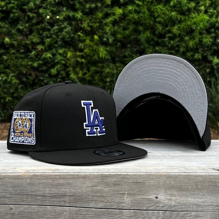 New Era LA Black RW 2025 World Series Champions Rings SP 950 Snapback