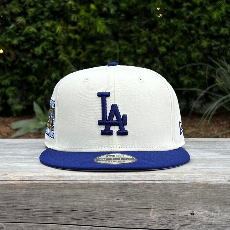 New Era LA Ivory/Royal 2025 World Series Champions Rings SP 950 Snapback