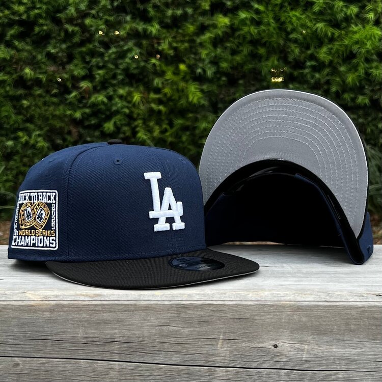 New Era LA Navy/Black 2025 World Series Champions Rings SP 950 Snapback