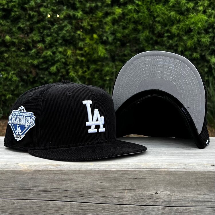 New Era LA BW Corduroy Back to Back World Series Champs Diamond 950 Snapback