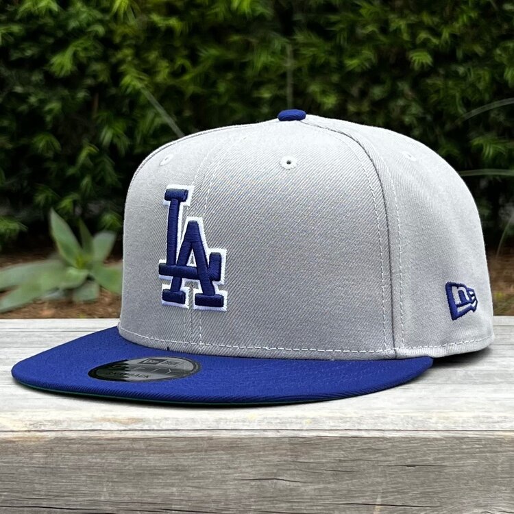 New Era LA Gray/Royal Back to Back World Series Champs Diamond 950 Snapback