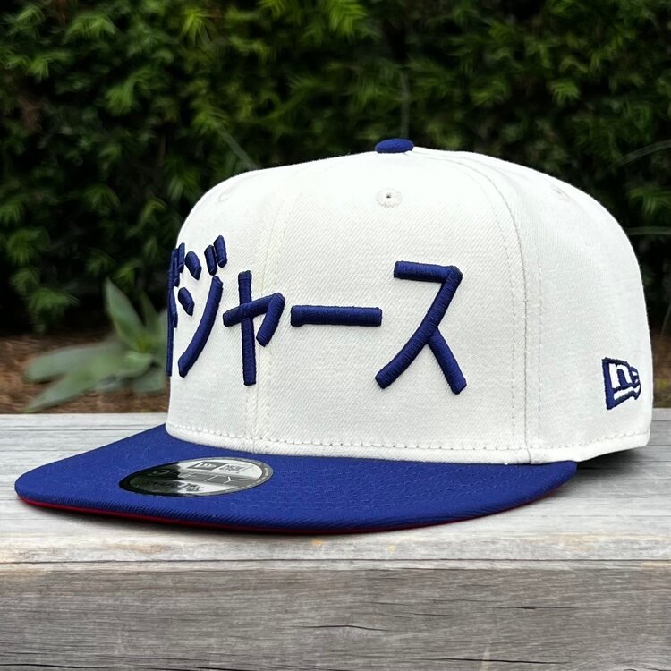 New Era LA Ivory/Royal Kanji Yamamoto MVP 2025 WS Champs 950 Snapback