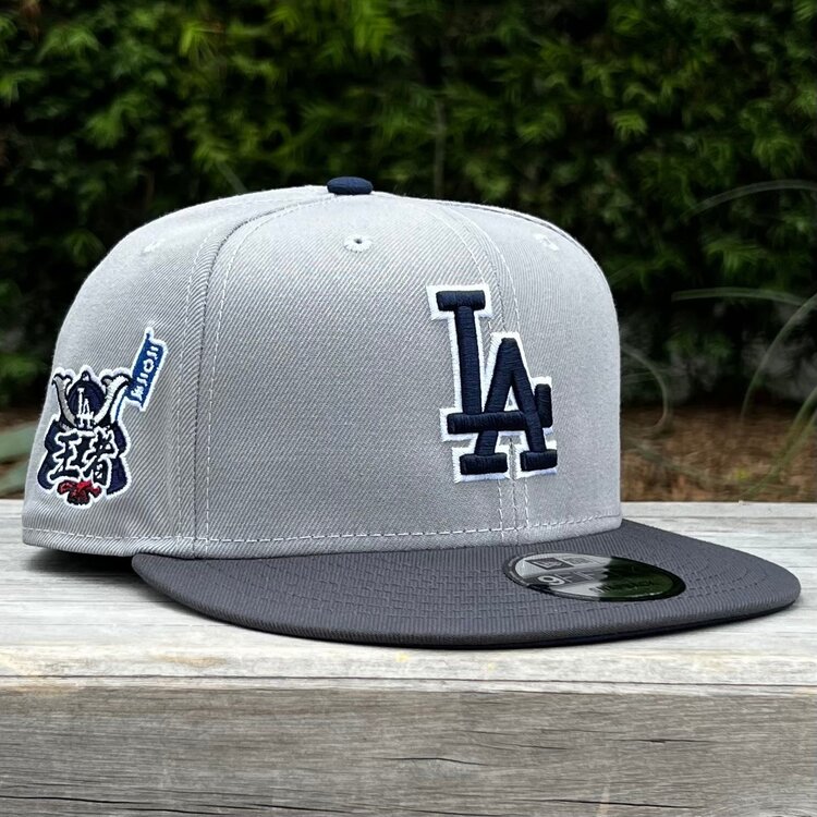 New Era LA Light Gray/Dark Gray Japanese 2025 WS Champs 950 Snapback