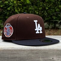 New Era LA Dark Brown/Navy Japanese 2025 Champions Lantern SP 950 Snapback