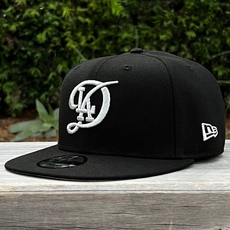 New Era LA City Connect Black Metallic Silver Japanese 2025 WS Champs 950 Snapback