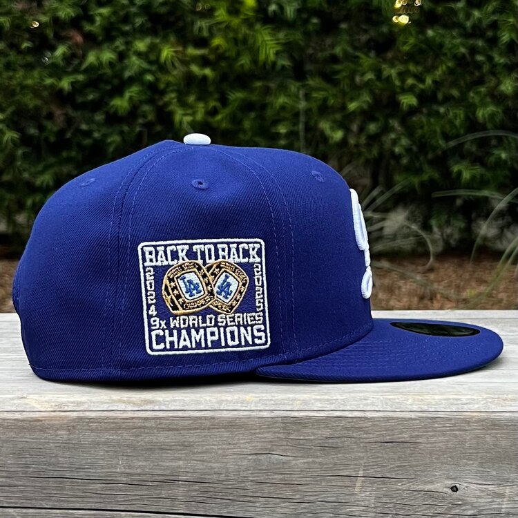 New Era LA City Connect Royal 2025 World Series Champions Rings 950 Snapback