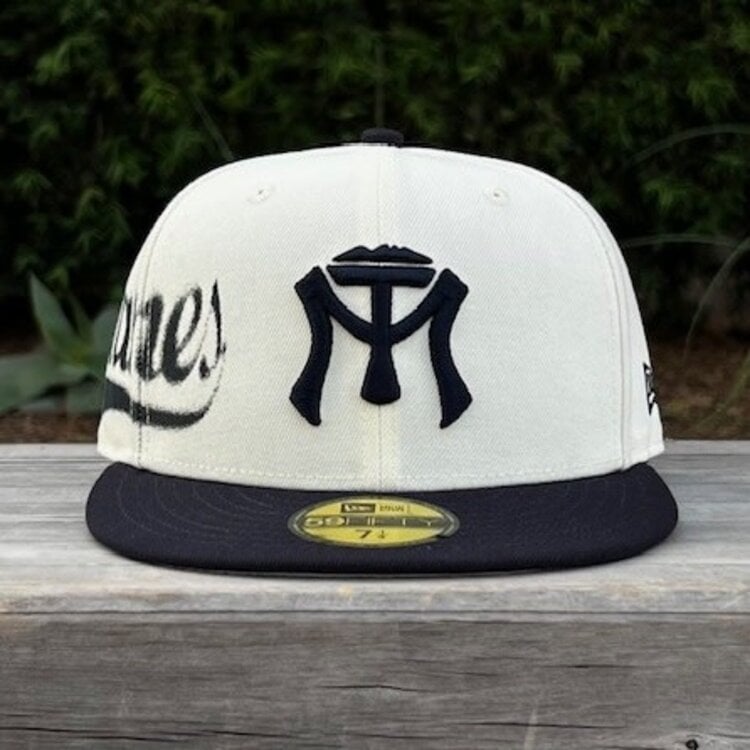 New Era Sultanes de Monterrey Ivory/Navy Side Script