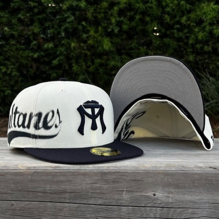 New Era Sultanes de Monterrey Ivory/Navy Side Script