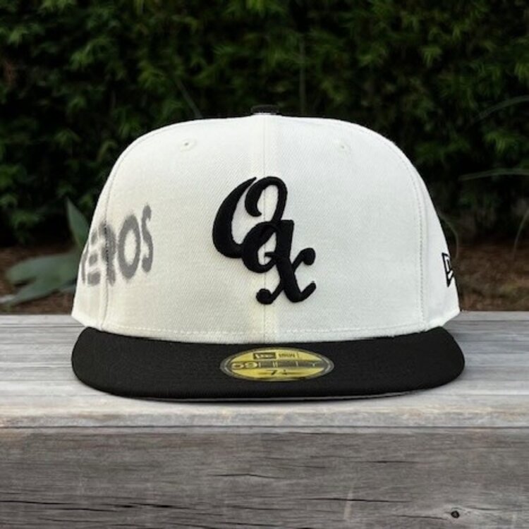 New Era Guerreros de Oaxaca Ivory/Black Side Script