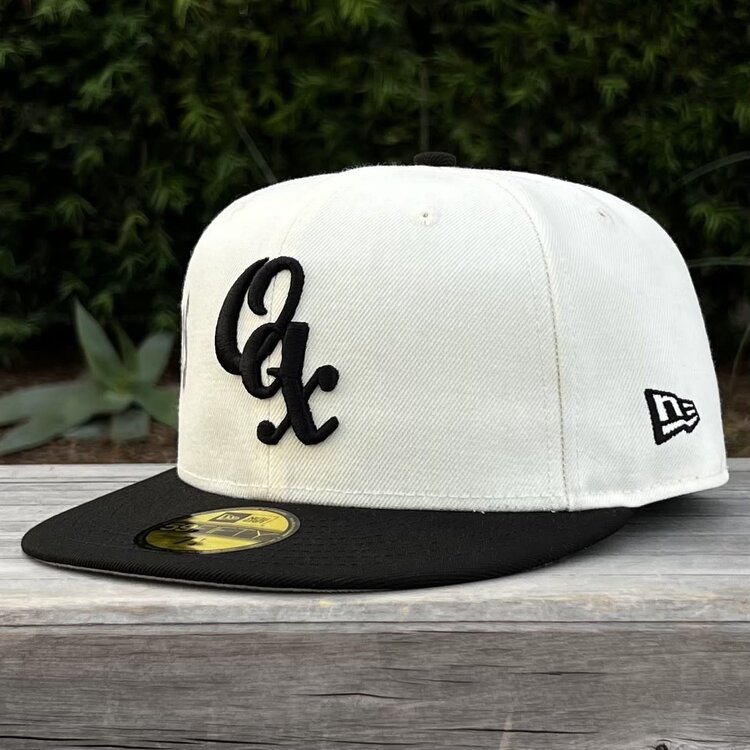 New Era Guerreros de Oaxaca Ivory/Black Side Script