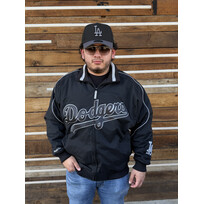 Mitchell and Ness LA Dodgers Men's 2005 Dugout Jacket Black