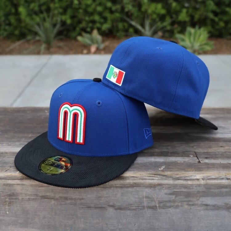 New Era Mexico "M" Royal /Black Cord