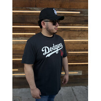 47 Brand LA Dodgers Men's 47 Flint Black Pregame Franklin Tee