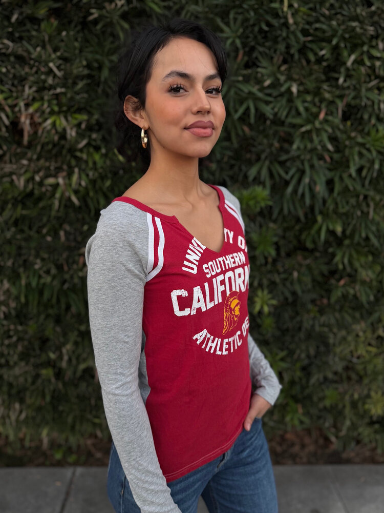 NCAA USC Trojans Women's Ellington Long Sleeve