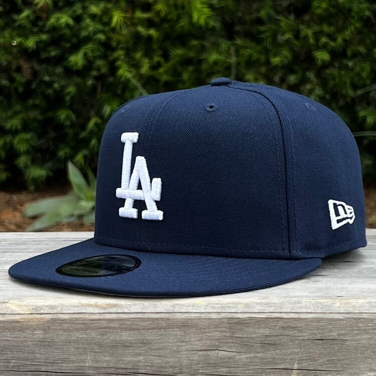 New Era LA Navy White Back to Back World Series Champs Circle 950 Snapback