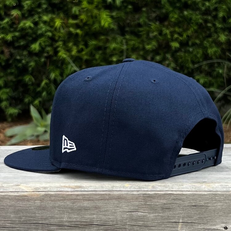New Era LA Navy White Back to Back World Series Champs Circle 950 Snapback