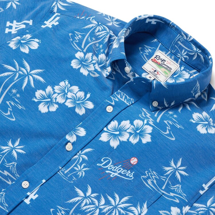 Reyn Spooner LA Dodgers Reyn Spooner Kekai Royal Shooting Ball Button-Down