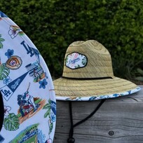 Reyn Spooner LA Dodgers Reyn Spooner Scenic Straw Hat