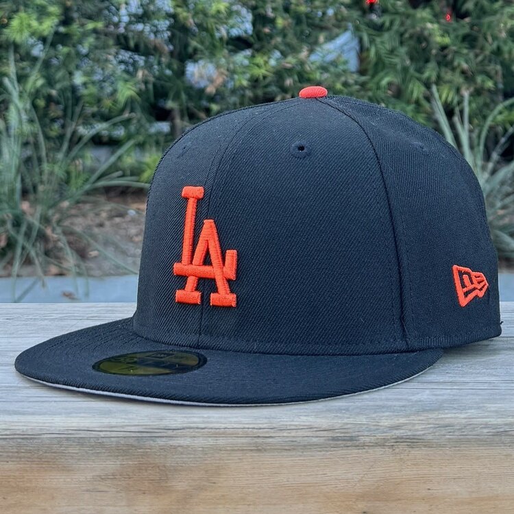 New Era LA Dodgers Black Orange Gray UV