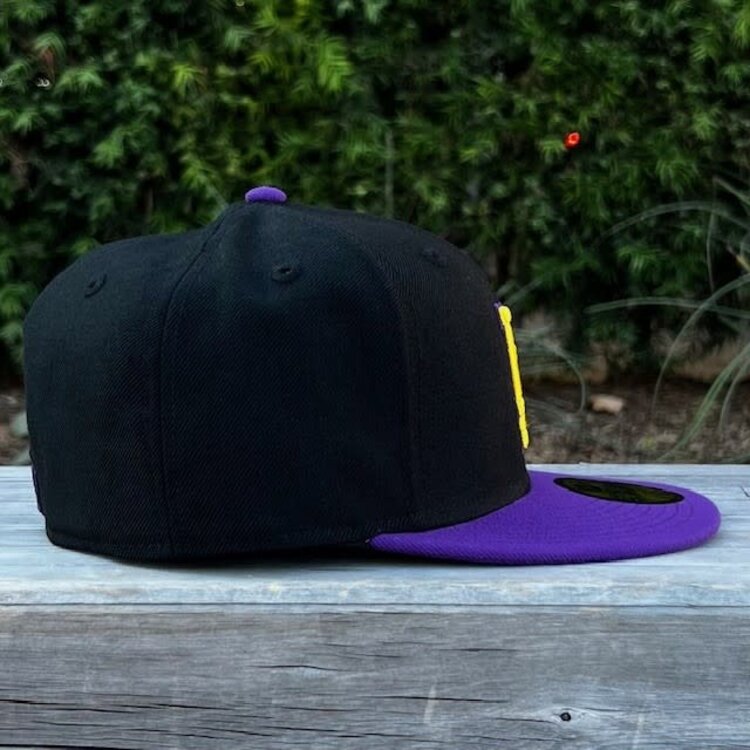 New Era LA Dodgers Black/Purple Gold