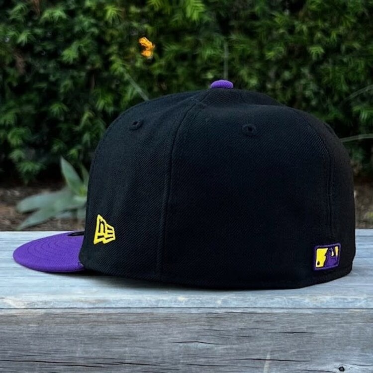 New Era LA Dodgers Black/Purple Gold