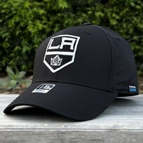 Reebok NHL Los Angeles Kings P Reebok Structured Flex Shield Logo Black
