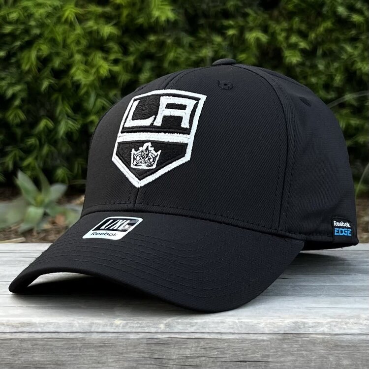 Reebok NHL Los Angeles Kings P Reebok Structured Flex Shield Logo Black