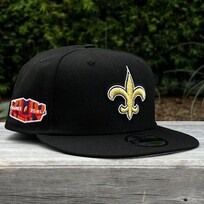 New Era Saints SB 44 Sidepatch 950 Black