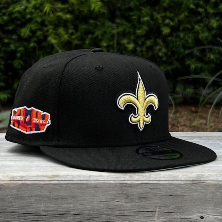 New Era Saints SB 44 Sidepatch 950 Black