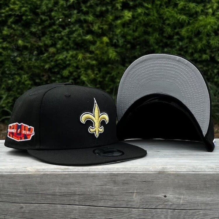 New Era Saints SB 44 Sidepatch 950 Black
