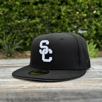 New Era USC Trojans SC Interlock Black White