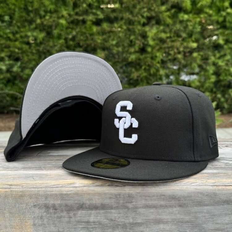 New Era USC Trojans SC Interlock Black White