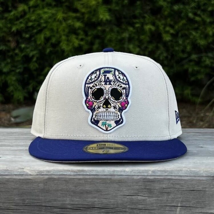 New Era LA Dodgers Stone/Royal Sugar Skull