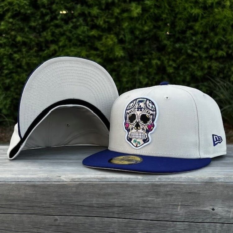 New Era LA Dodgers Stone/Royal Sugar Skull