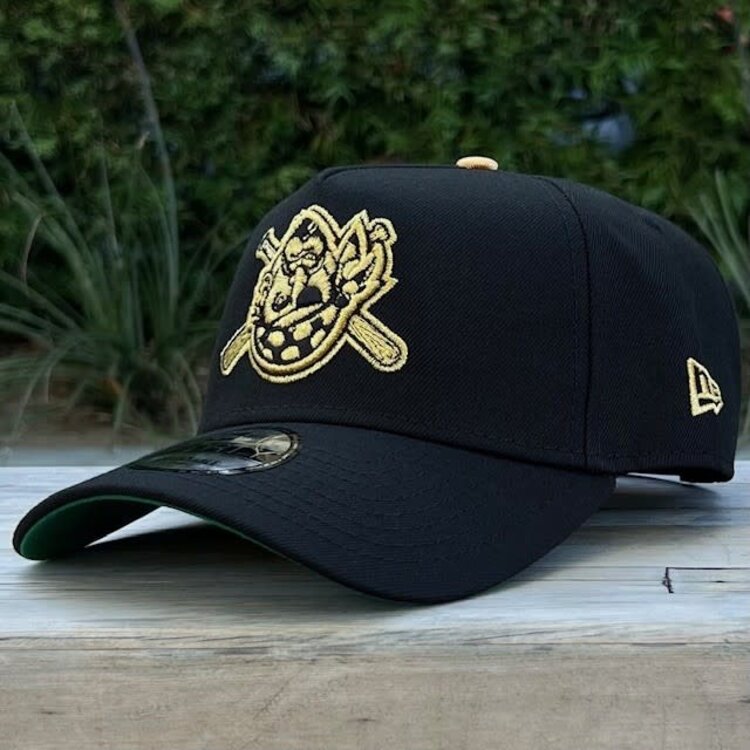New Era Pirates Upside Down Face Black Metallic Gold 1959 ASG 940 A-Frame