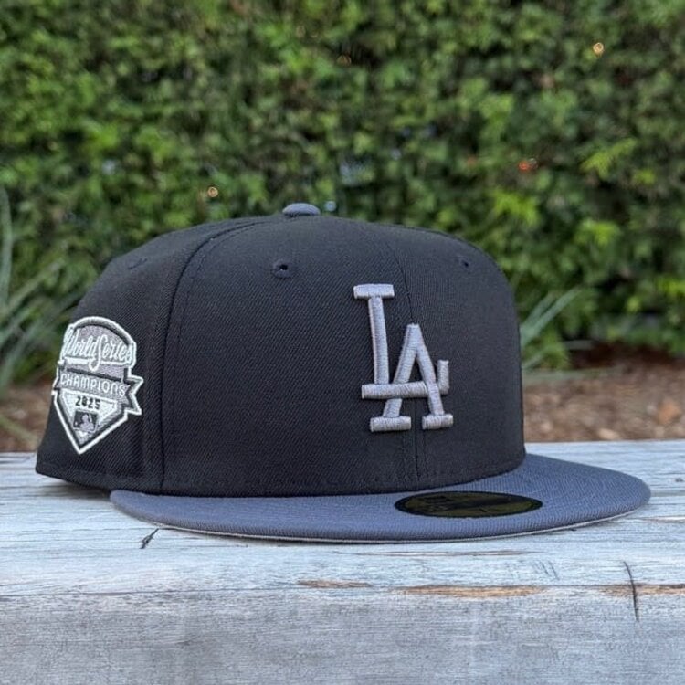 New Era LA Black/Graphite Metallic 2025 World Series Champs