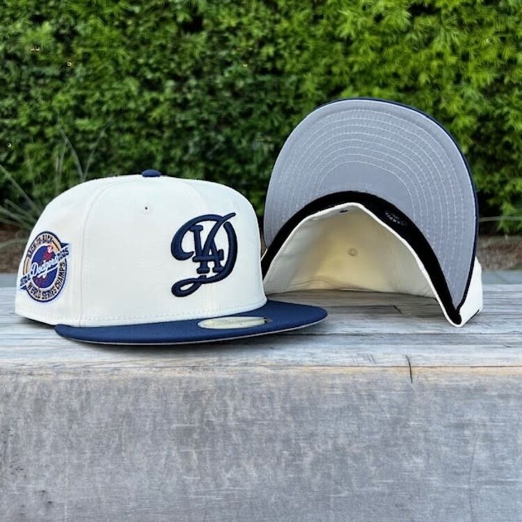New Era LA City Connect Ivory/ Navy B2B WS Champs Circle