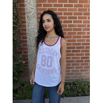 USC Trojans Women's White Cecilia Tank