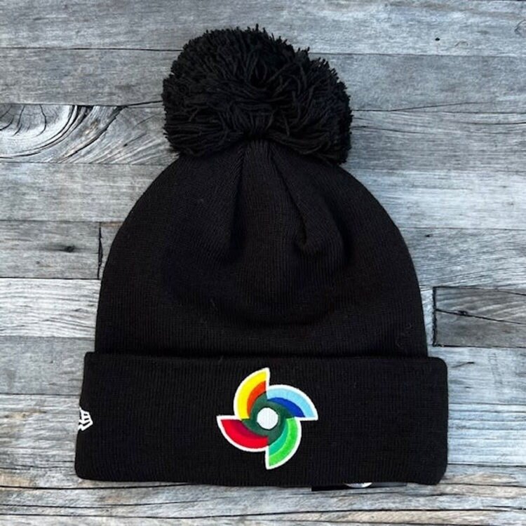 New Era Mexico New Era WBC Black Pom Knit