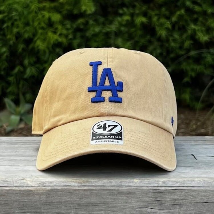 47 Brand LA Dodgers 47 Clean Up Khaki Blue