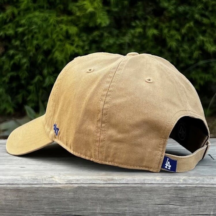 47 Brand LA Dodgers 47 Clean Up Khaki Blue