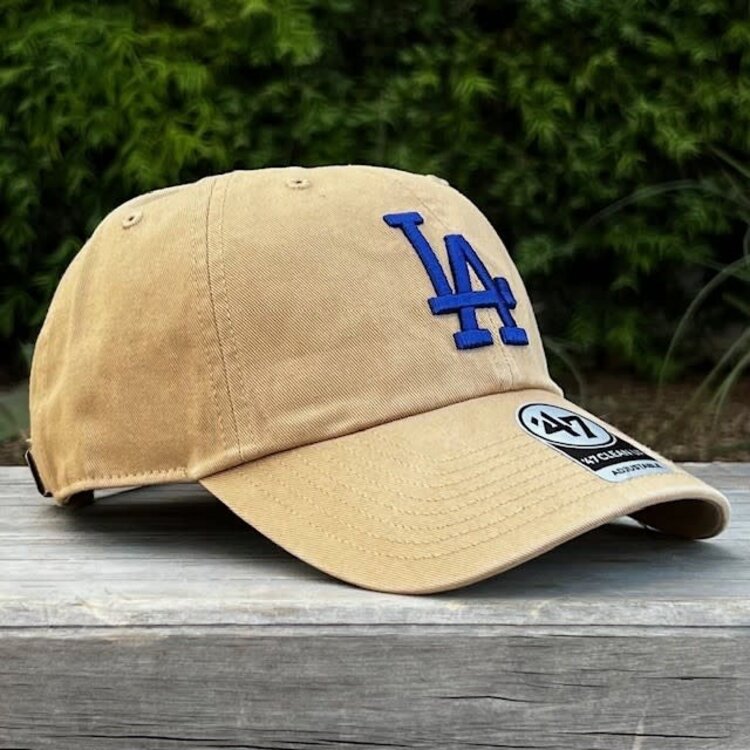 47 Brand LA Dodgers 47 Clean Up Khaki Royal