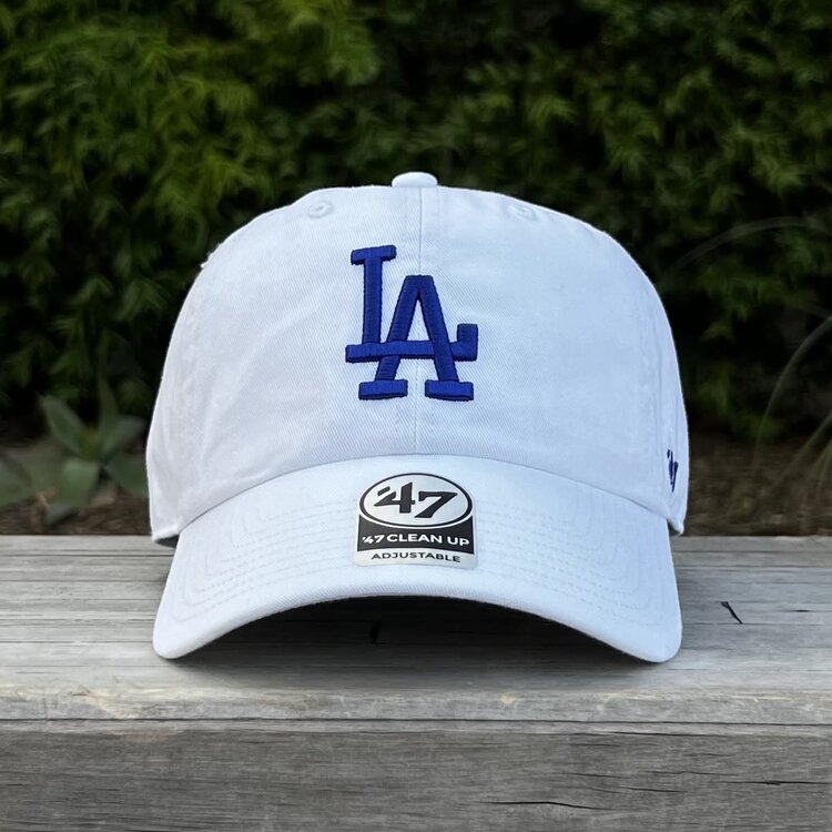 47 Brand LA Dodgers 47 Clean Up White Blue LA