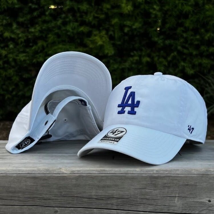 47 Brand LA Dodgers 47 Clean Up White Royal LA
