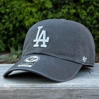 47 Brand LA Dodgers 47 Clean Up Charcoal White